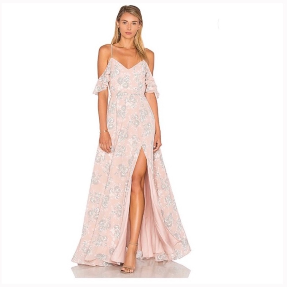 LOVERS + FRIENDS TAYLOR GOWN IN FLORAL